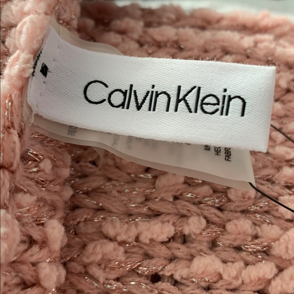 Calvin Klein Pink Infinity Loop Scarf - NWT - Picture 6 of 9